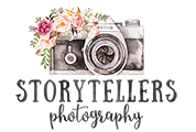 Storytellers Photography – Specialising in Newborn, Maternity, Children, and One-Year Photography Logo
